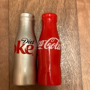 Coca Cola bottle salt and pepper shaker